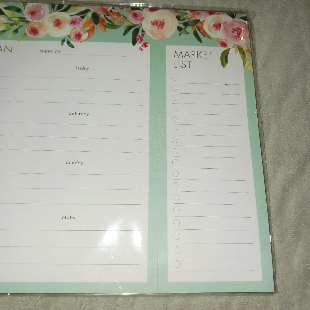 NEW! Meal Planning Magnetic Pad